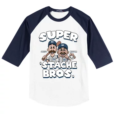 Teeshirtpalace Nestor Cortes Jr. and Matt Carpenter Super Stache Legend Baseball T-Shirt