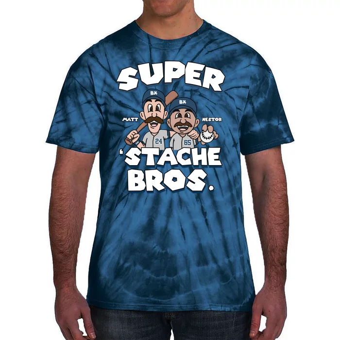 Super Stache Bros Tie-Dye T-Shirt