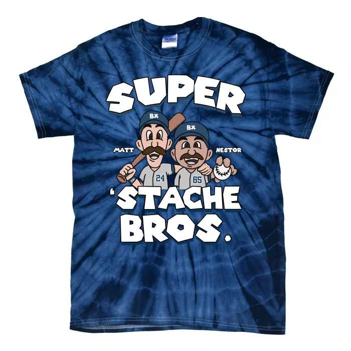 Super Stache Bros Tie-Dye T-Shirt