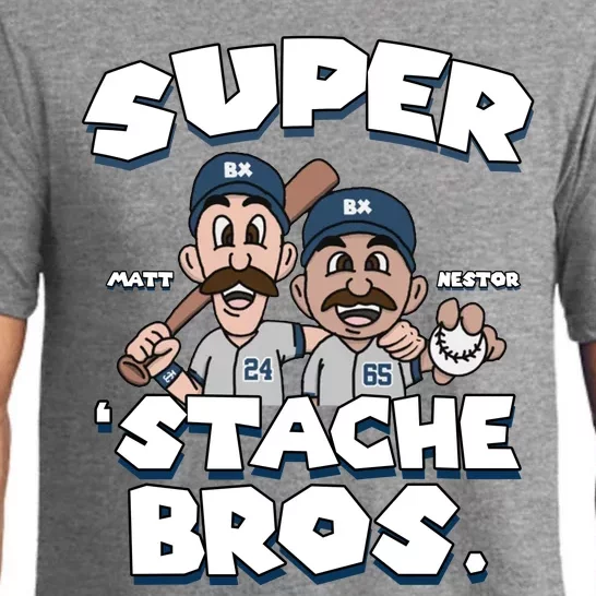 Super Stache Bros Pajama Set