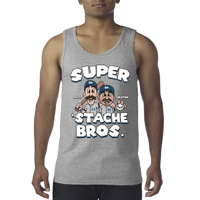 Super Stache Bros Tank Top