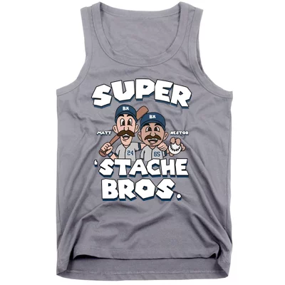 Super Stache Bros Baby Bodysuit