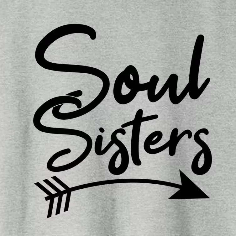 Soul Sisters Best Friends Matching Mothers Day Mom Bff Great Gift Women's Crop Top Tee