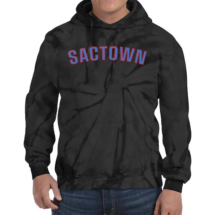 Sactown Sacramento Basketball Tie Dye Hoodie