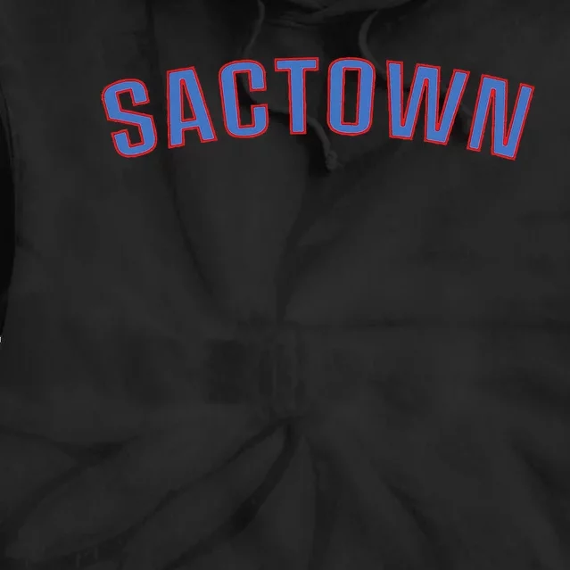 Sactown Sacramento Basketball Tie Dye Hoodie