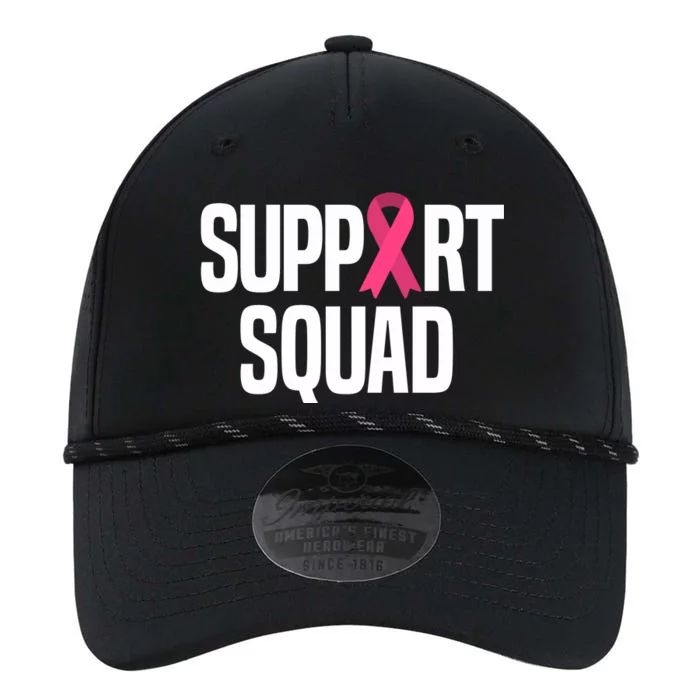 Support Squad Breast Cancer Awareness Ribbon Performance The Dyno Cap