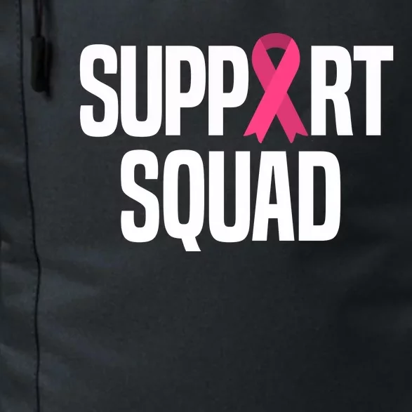 Support Squad Breast Cancer Awareness Ribbon Daily Commute Backpack