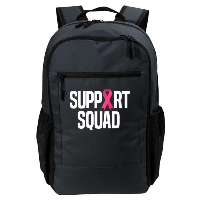 Support Squad Breast Cancer Awareness Ribbon Daily Commute Backpack