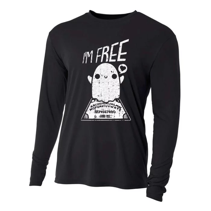 Spooky Spirit Board Halloween Costume Funny and Mysterious Cooling Performance Long Sleeve Crew