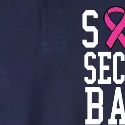 Save Second Base Breast Cancer T For Softstyle Adult Sport Polo