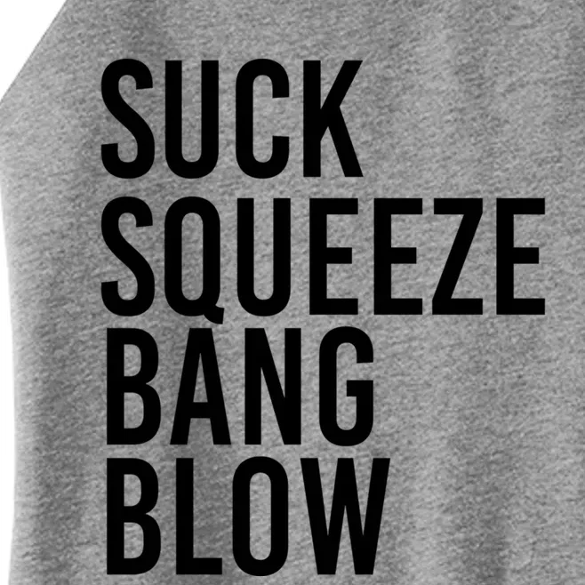 Suck Squeeze Bang Blow Funny Mechanic Car Piston Engine Gift Women’s Perfect Tri Rocker Tank