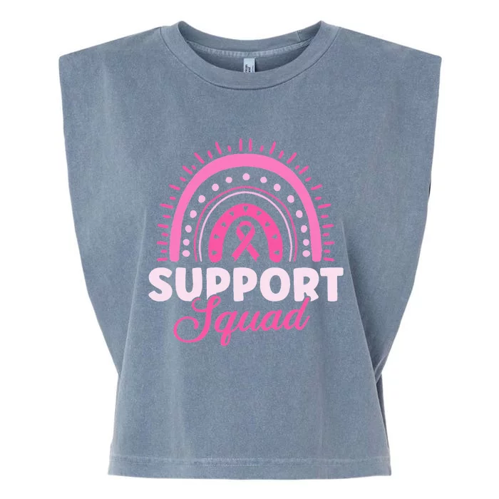 Support Squad Breast Cancer Warrior Garment-Dyed Women's Muscle Tee