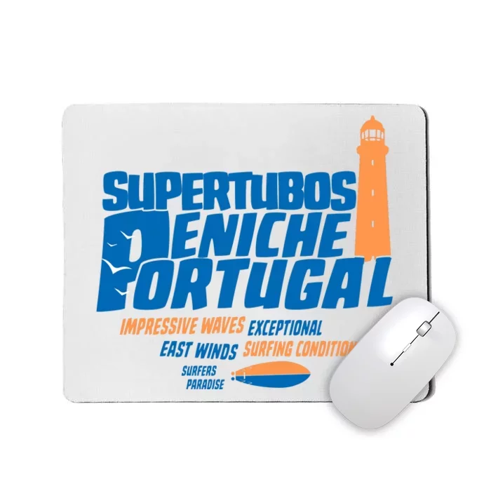 Supertubos Surf Break Peniche Portugal Mousepad