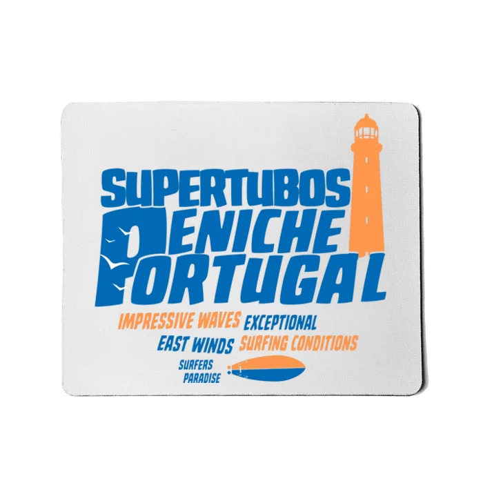 Supertubos Surf Break Peniche Portugal Mousepad