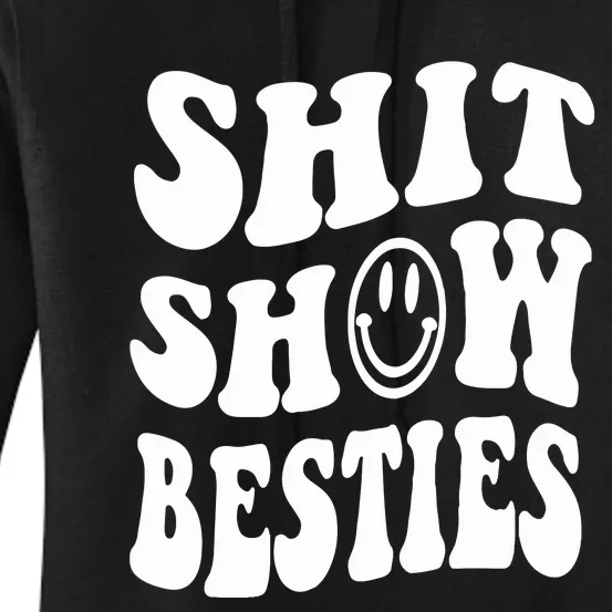 Shit Show Besties Women's Pullover Hoodie