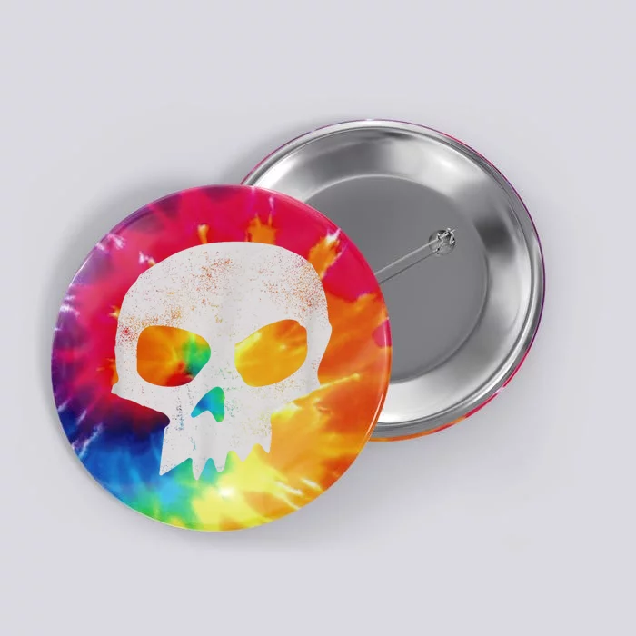 Sid Skull Black Button