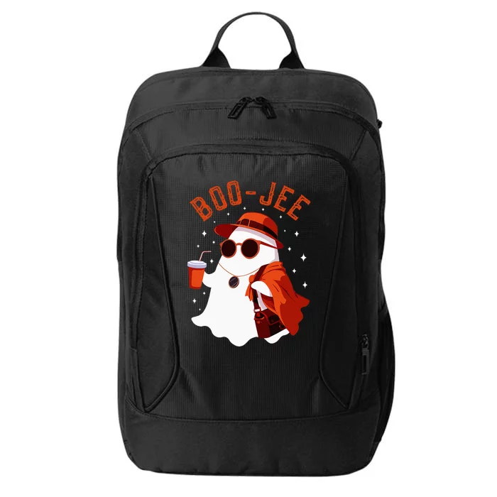 Spooky Season Cute Ghost Halloween Costume Boujee BooJee City Backpack