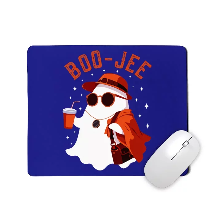 Spooky Season Cute Ghost Halloween Costume Boujee BooJee Mousepad