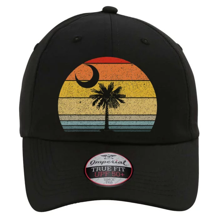 Sunset South Carolina Flag Palmetto Tree Crescent Moon The Original Performance Cap