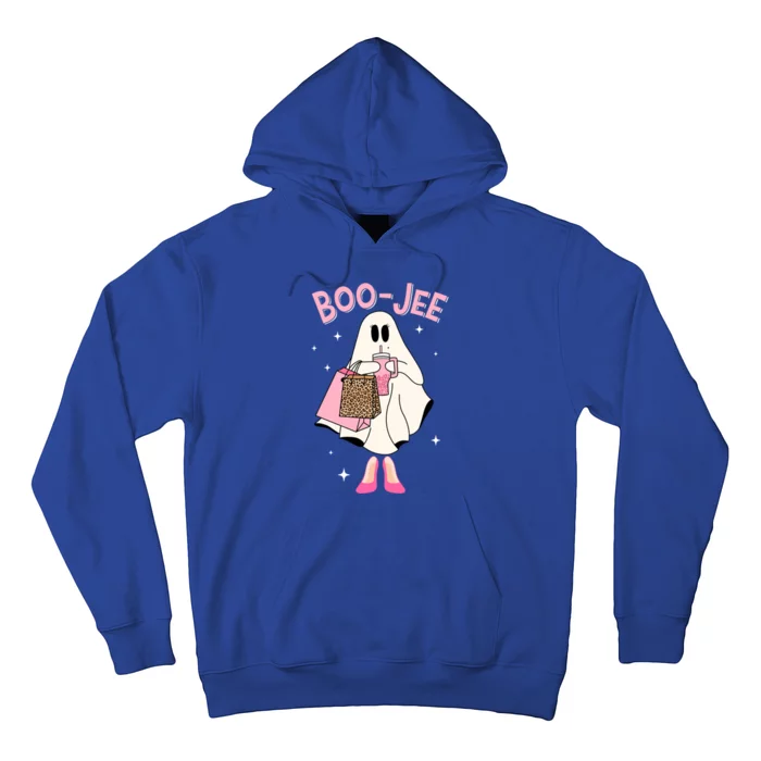 Spooky Season Cute Ghost Funny Halloween Boujee Boojee Gift Hoodie