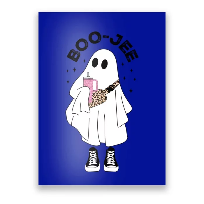 Spooky Season Cute Ghost Halloween Costume Boujee Boojee Cute Gift Poster