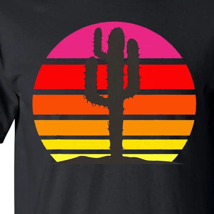 Saguaro Sunset Cactus Opuntia Cactaceae Lovers Tall T-Shirt