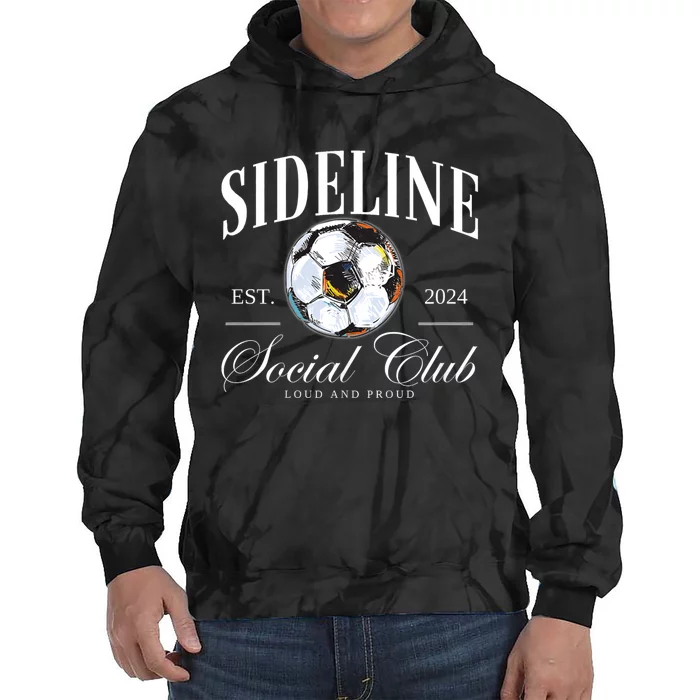 Sideline Social Club Soccer Tie Dye Hoodie