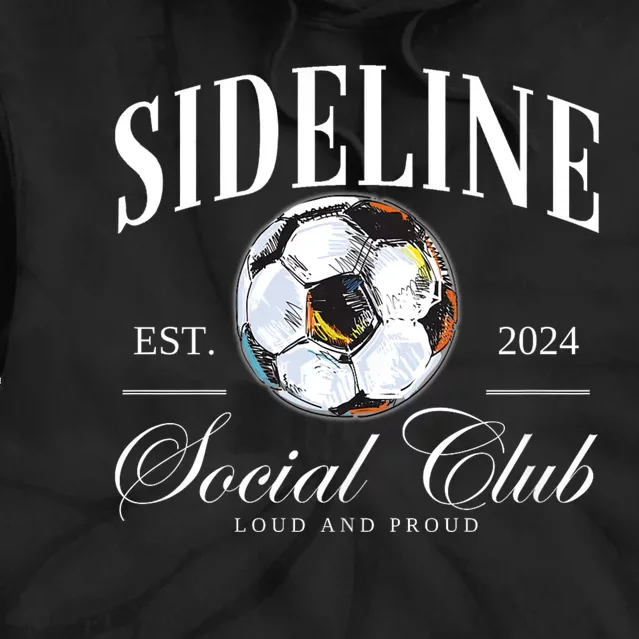 Sideline Social Club Soccer Tie Dye Hoodie