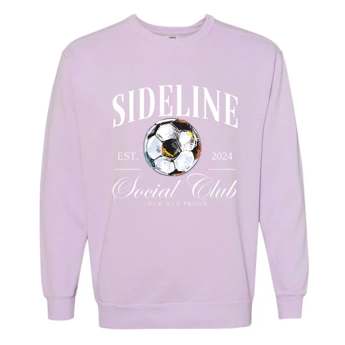 Sideline Social Club Soccer Garment-Dyed Sweatshirt