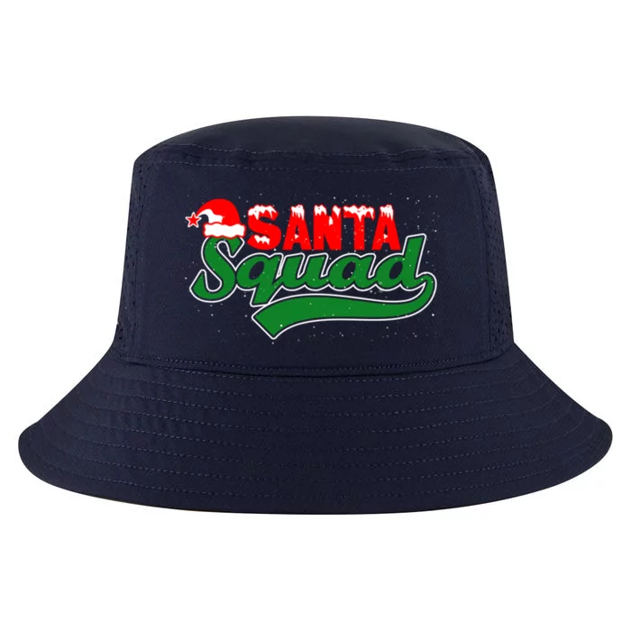 Santa Squad Christmas Design Template For Christmas Celebration Cool Comfort Performance Bucket Hat