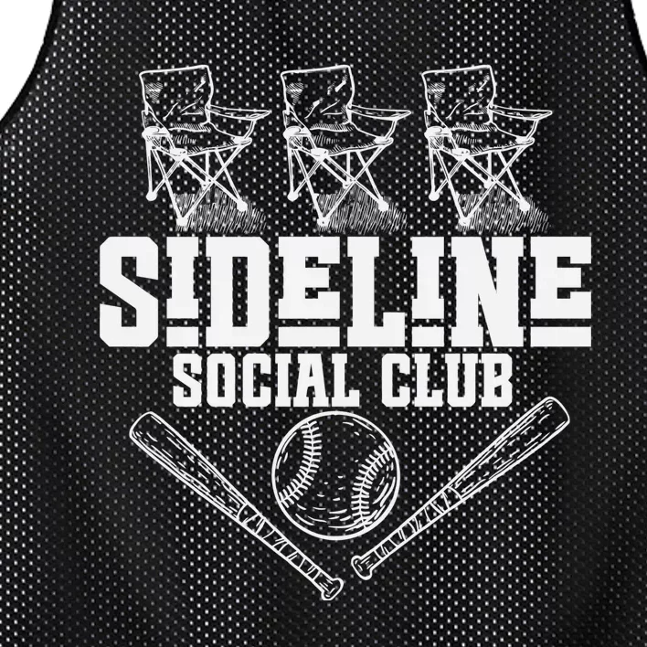 Sideline Social Club Retro Baseball Team Game Day Season Mesh Reversible Basketball Jersey Tank