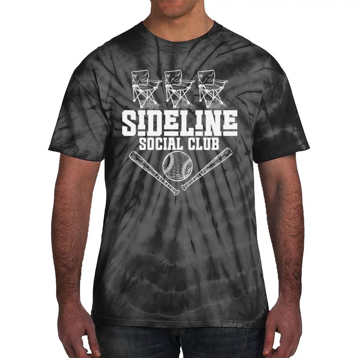 Sideline Social Club Retro Baseball Team Game Day Season Tie-Dye T-Shirt