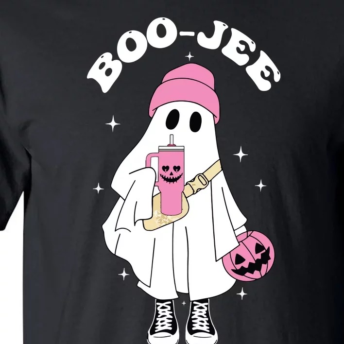 Spooky Season Cute Ghost Halloween Costume Boujee Boojee Tall T-Shirt