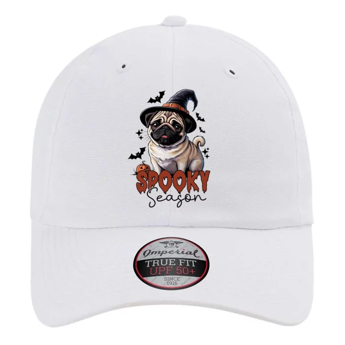 Spooky Season Cute Pug Halloween Graphic The Original Performance Cap