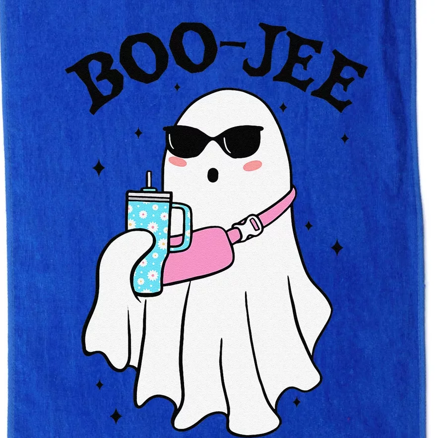 Spooky Season Cute Ghost Halloween Boujee Boo Jee Platinum Collection Golf Towel