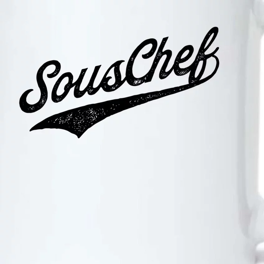 Souschef Sous Chef Gift Black Color Changing Mug