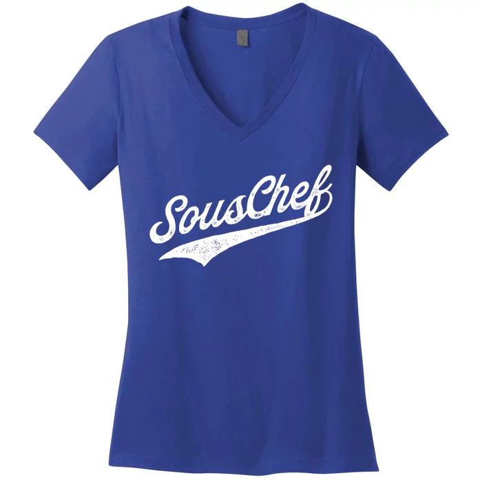 Souschef Sous Chef Gift Women's V-Neck T-Shirt