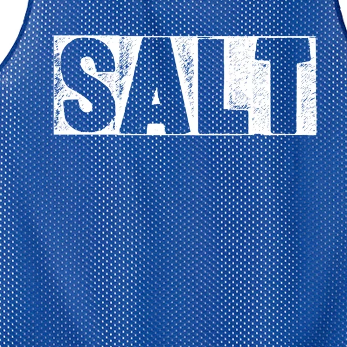 Salt Seasoning Cooking Spice Pepper Salt Gift Mesh Reversible Basketball Jersey Tank