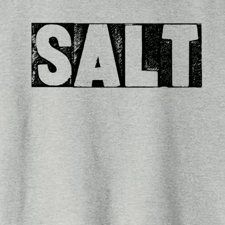 Salt Seasoning Cooking Spice Pepper Salt Gift Women's Crop Top Tee