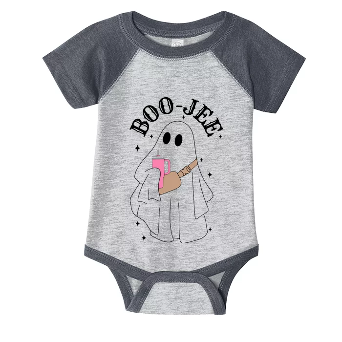 Spooky Season Cute Ghost Halloween Costume Boujee BooJee Infant Baby Jersey Bodysuit