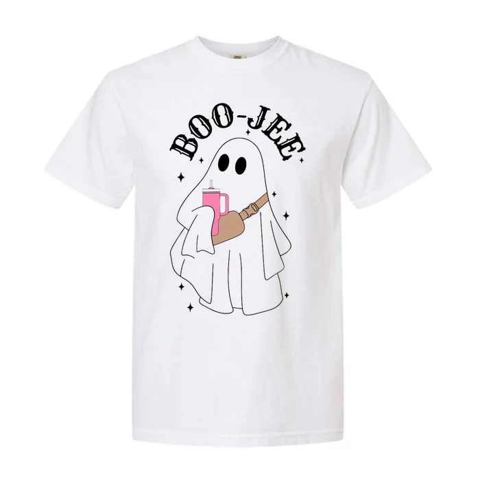 Spooky Season Cute Ghost Halloween Costume Boujee BooJee Garment-Dyed Heavyweight T-Shirt