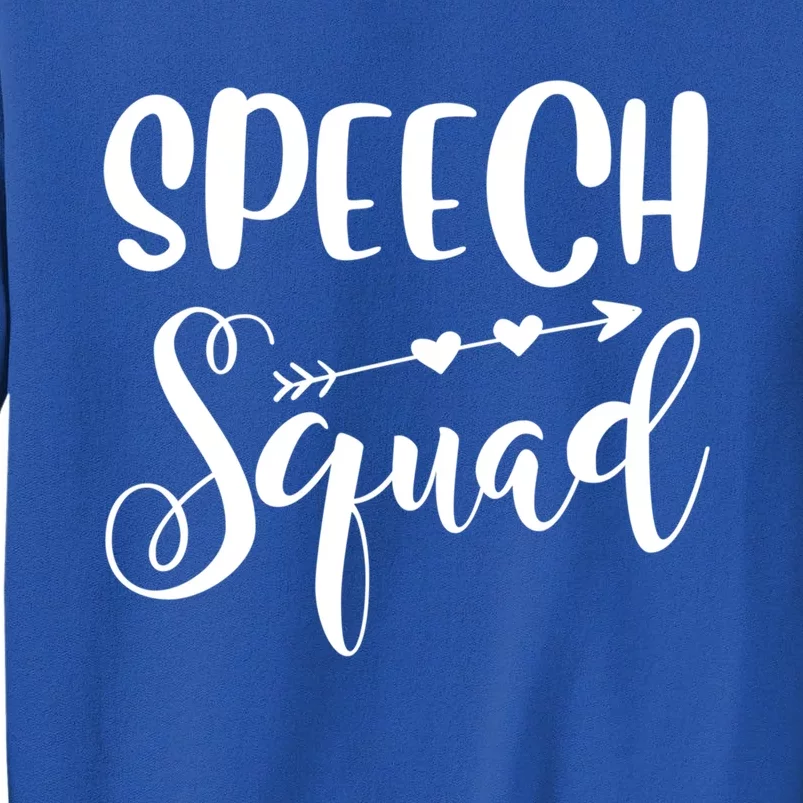 Speech Squad Cute Speech Language Pathologist Therapist Gift Sweatshirt