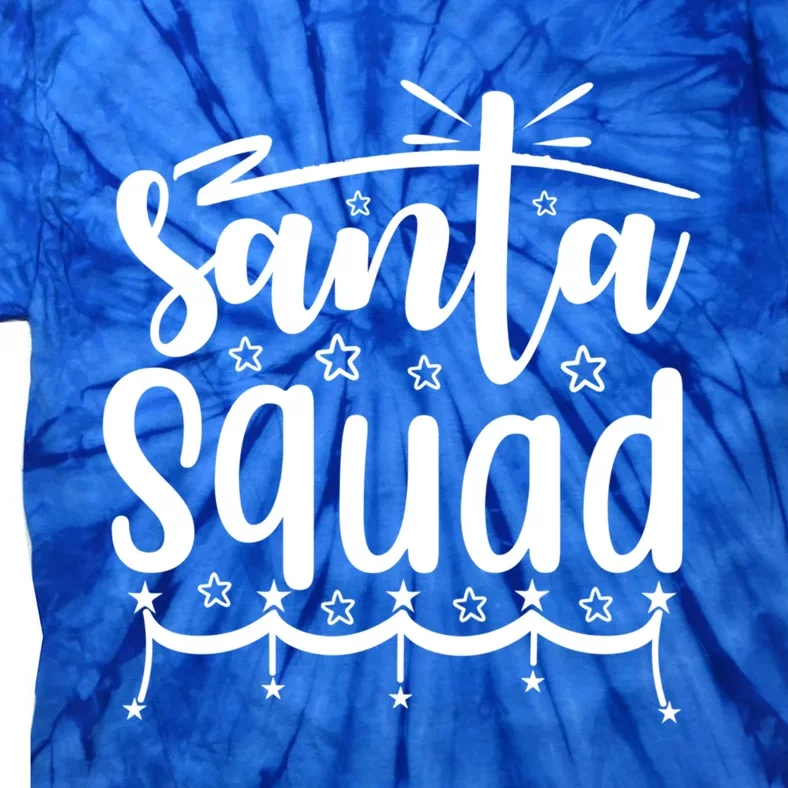 Santa Squad Cute Gift Funny Gift Tie-Dye T-Shirt