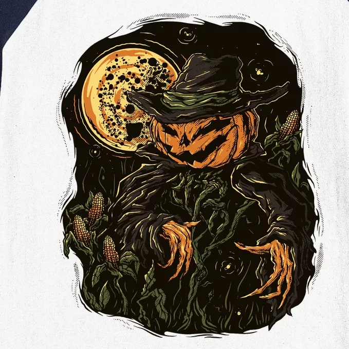 Scarecrow Baseball Sleeve Shirt