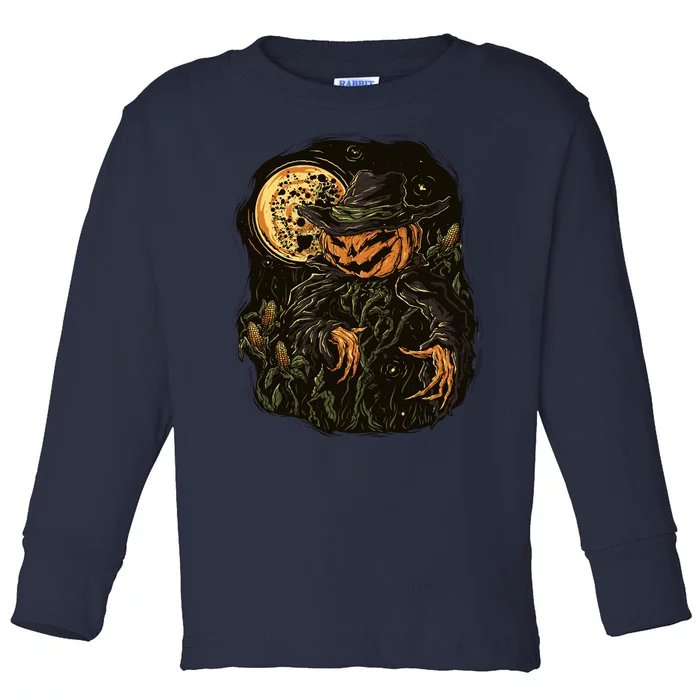 Scarecrow Toddler Long Sleeve Shirt