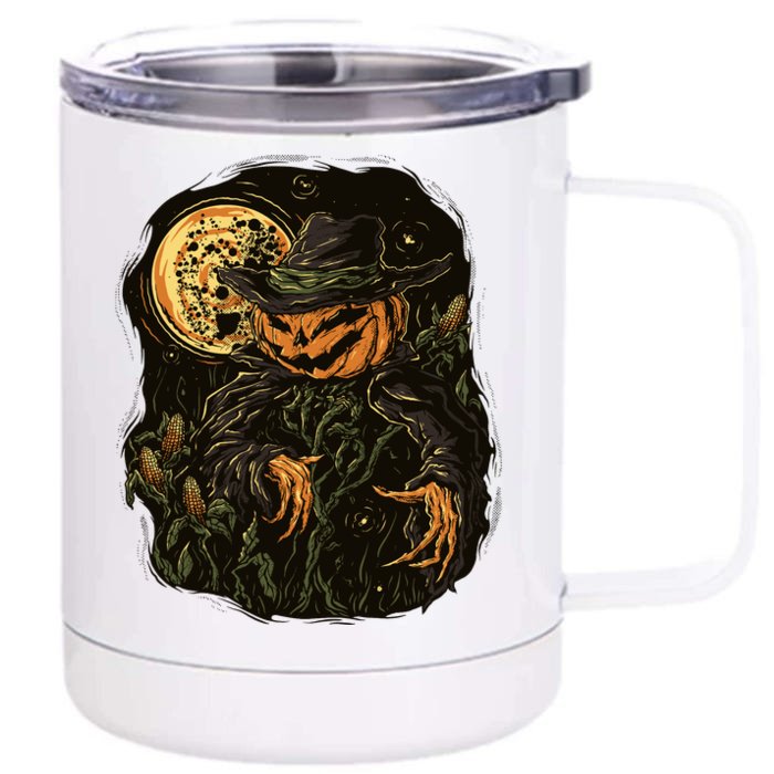 Scarecrow Front & Back 12oz Stainless Steel Tumbler Cup