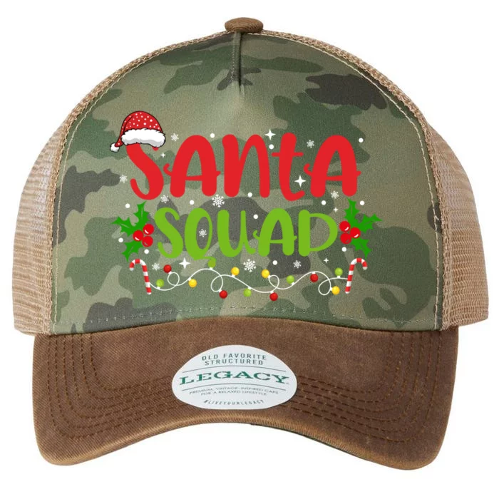 Santa Squad Christmas Holiday Festive Legacy Tie Dye Trucker Hat