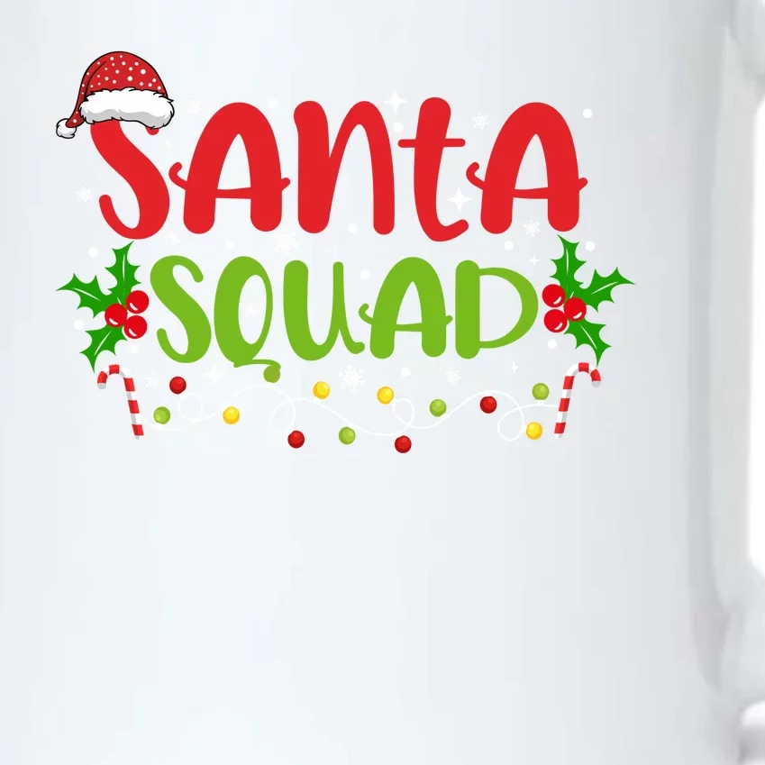 Santa Squad Christmas Holiday Festive Black Color Changing Mug