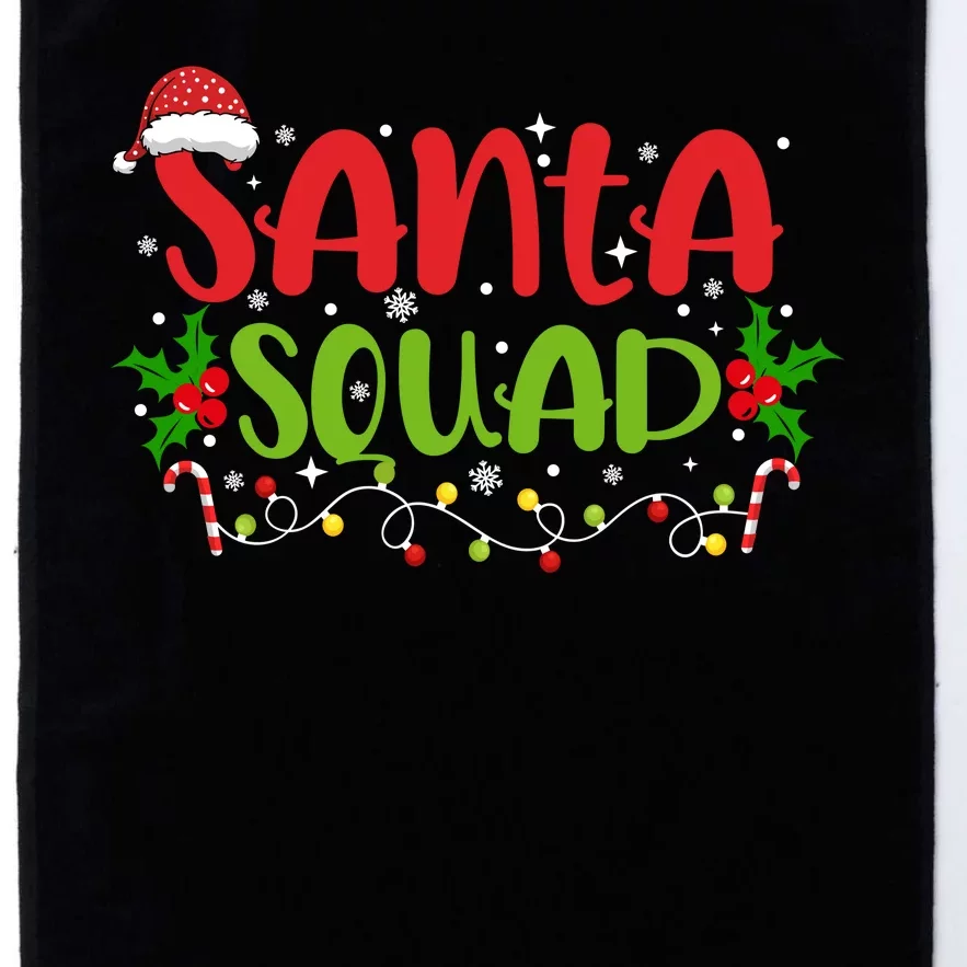 Santa Squad Christmas Holiday Festive Platinum Collection Golf Towel