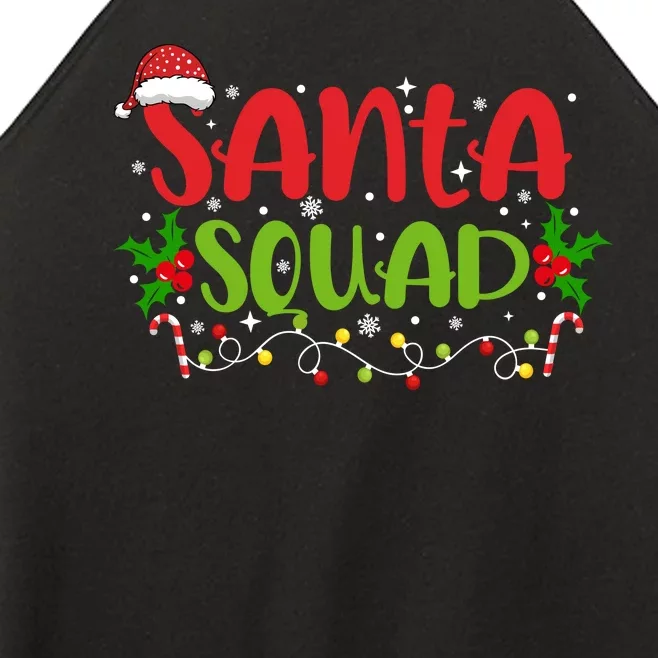 Santa Squad Christmas Holiday Festive Women’s Perfect Tri Rocker Tank